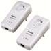 Hama Powerline-LAN-Set Socket weiss