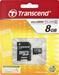 Transcend microSDHC Karte 8GB Kit