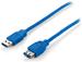 equip USB Kabel 2m schwarz