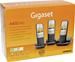 Gigaset A400 Trio schwarz/silber