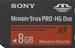 Sony Memory Stick Pro HG Duo HX  8GB