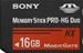 Sony Memory Stick Pro Duo HG HX 16GB PSP