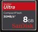 SanDisk Compact Flash card 8GB
