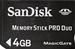 SanDisk Memory Stick Pro Duo 4GB