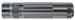 MAG-LITE XL100 LED titan/grau