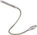 Hama USB LED-Licht Schwanenhals silber