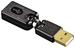 Hama USB Winkeladapter Stecker-Kupplung