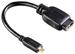 Hama HDMI Kabeladapter Typ D schwarz