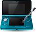 Nintendo 3DS aqua-blau