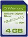 CnMemory SD Karte Silver 4GB HiSpeed 60X
