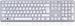 Keysonic KSK-8021 U Aluminium Keyboard