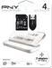 PNY microSD Karte Mobility Pack 4GB