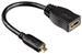 Hama 83095 HDMI-Kabeladapter 10cm