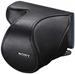 Sony LCS-EL50B Ledertasche schwarz