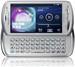 Sony Ericsson Xperia Pro Android silber