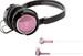 Lenco HEP-100 schwarz/pink
