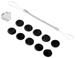 Hama Joystick-Pads 12in1 schwarz