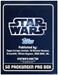 Star Wars - Movie Sticker Display
