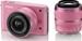 Nikon 1 J1 pink Kit + VR 10-30mm +