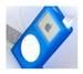 iSkin mini Sonic hellblau