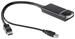 HP NR078AA DisplayPort Adapter schwarz