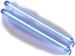 Revoltec Kaltlichtkathode Twin-Set blau