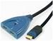 Belfan EA-HS21A 2x HDMI Umschalter blau
