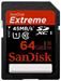 SanDisk Extreme SDXC Video UHS-I 64GB