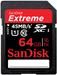 SanDisk Extreme SDXC UHS-I Karte