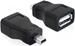 Delock miniUSB Stecker zu USB Buchse