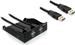 DeLOCK 2-Port Front Panel