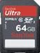 SanDisk Ultra SDXC UHS-I Karte
