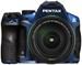 Pentax K30 Gehäuse blau