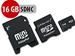 CnMemory Trio microSDHC Karte 16GB