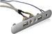 Inter-Tech USB/Audio-Einsatz für ITX Q-5
