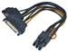 Akasa 2x 15pin SATA zu 6pin PCIe Adapter
